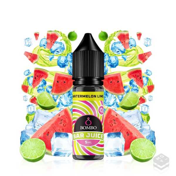 AROMA WATERMELON LIME ICE BAR JUICE BY BOMBO 5ML LONGFILL