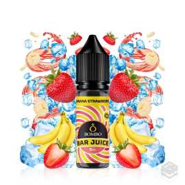 FLAVOUR BANANA STRAWBERRY ICE BAR JUICE BY BOMBO 5ML MINILONGFILL
