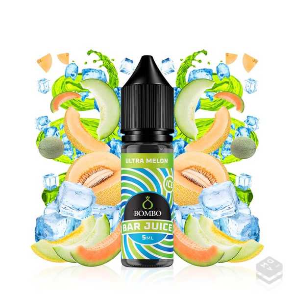 AROMA ULTRA MELON ICE BAR JUICE BY BOMBO 5ML LONGFILL