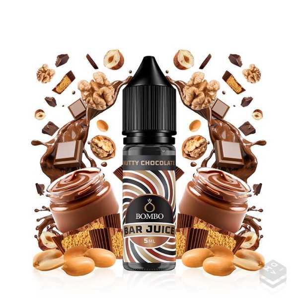AROMA NUTTY CHOCOLATE BAR JUICE BY BOMBO 5ML LONGFILL