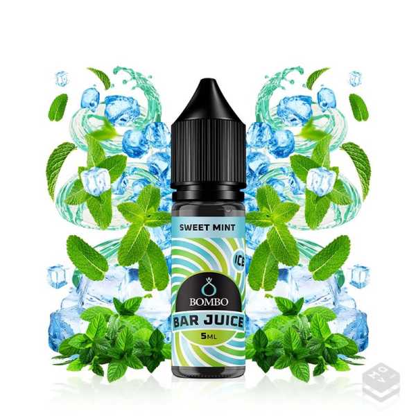 AROMA SWEET MINT ICE BAR JUICE BY BOMBO 5ML LONGFILL