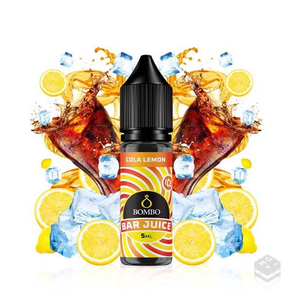 AROMA COLA LEMON ICE BAR JUICE BY BOMBO 5ML LONGFILL
