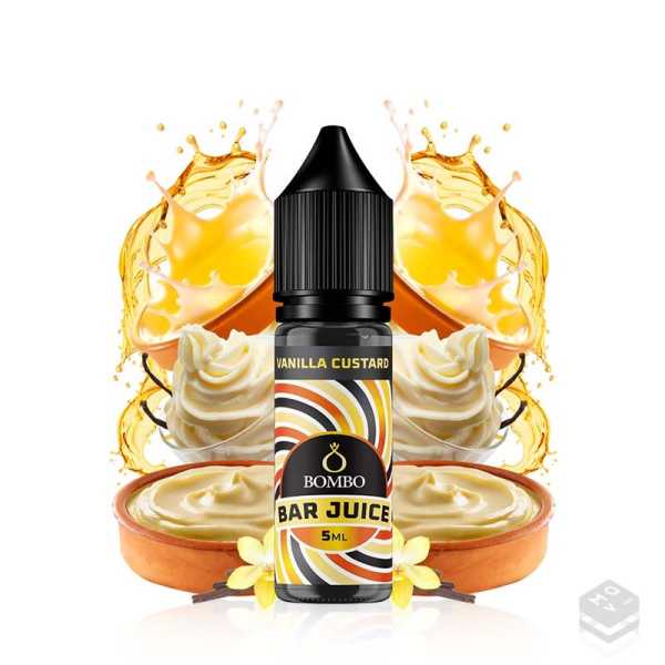 AROMA VANILLA CUSTARD BAR JUICE BY BOMBO 5ML LONGFILL