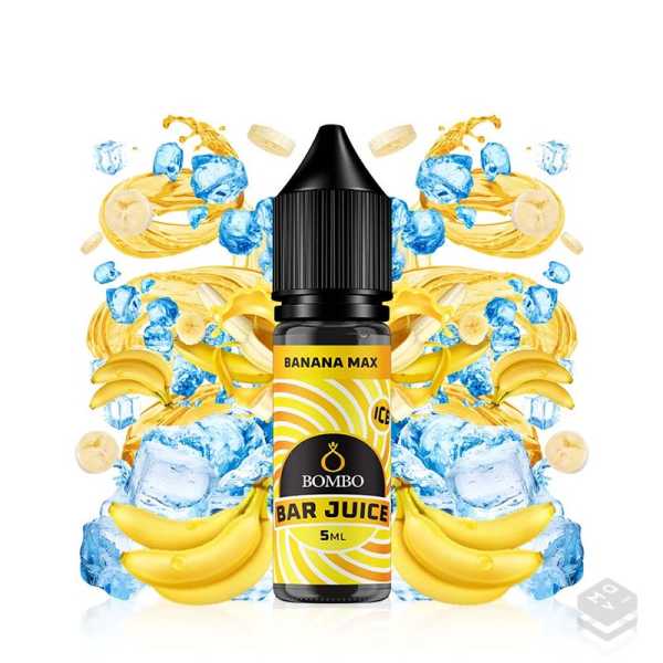 AROMA BANANA MAX ICE BAR JUICE BY BOMBO 5ML LONGFILL