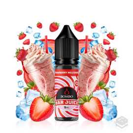 FLAVOUR STRAWBERRY MILKSHAKE ICE BAR JUICE BY BOMBO 5ML MINILONGFILL
