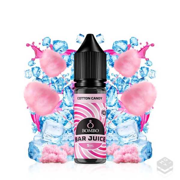 FLAVOUR COTTON CANDY ICE BAR JUICE BY BOMBO 5ML LONGFILL