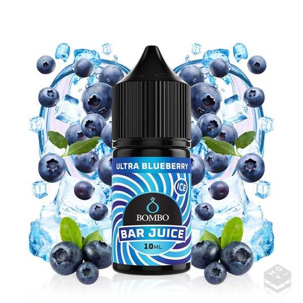 AROMA ULTRA BLUEBERRY ICE BAR JUICE BY BOMBO 10ML LONGFILL