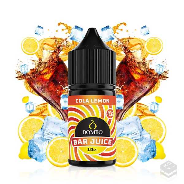 AROMA COLA LEMON ICE BAR JUICE BY BOMBO 10ML LONGFILL