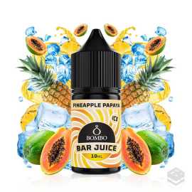 AROMA PINEAPPLE PAPAYA ICE BAR JUICE BY BOMBO 10ML MINILONGFILL
