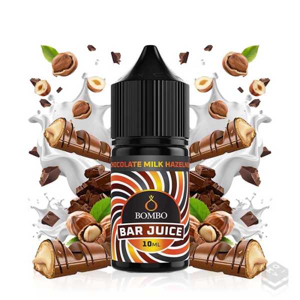 AROMA CHOCOLATE MILK HAZELNUT BAR JUICE BY BOMBO 10ML LONGFILL