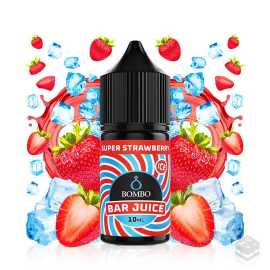 AROMA SUPER STRAWBERRY ICE BAR JUICE BY BOMBO 10ML MINILONGFILL