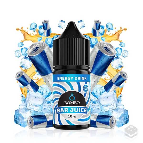 AROMA ENERGY DRINK ICE BAR JUICE BY BOMBO 10ML LONGFILL