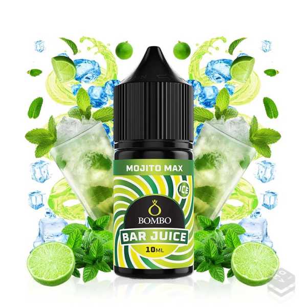 FLAVOUR MOJITO MAX ICE BAR JUICE BY BOMBO 10ML LONGFILL