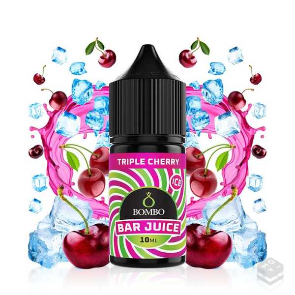 AROMA TRIPLE CHERRY ICE BAR JUICE BY BOMBO 10ML LONGFILL