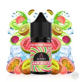 AROMA KIWI GUAVA PASSION ICE BAR JUICE BY BOMBO 10ML MINILONGFILL