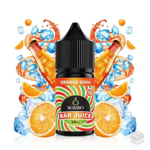 FLAVOUR ORANGE SODA ICE BAR JUICE BY BOMBO 10ML LONGFILL