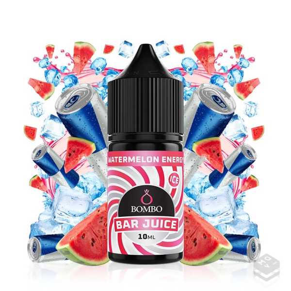 FLAVOUR WATERMELON ENERGY ICE BAR JUICE BY BOMBO 10ML LONGFILL