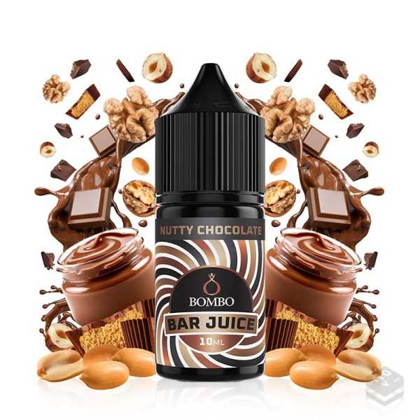 AROMA NUTTY CHOCOLATE BAR JUICE BY BOMBO 10ML LONGFILL