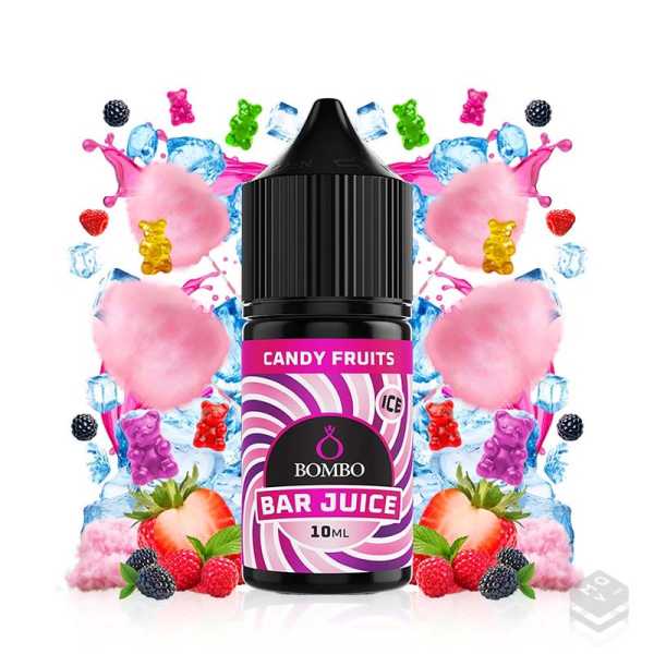 FLAVOUR CANDY FRUITS ICE BAR JUICE BY BOMBO 10ML LONGFILL
