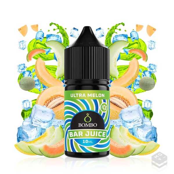 AROMA ULTRA MELON ICE BAR JUICE BY BOMBO 10ML LONGFILL