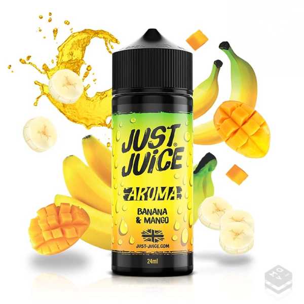 AROMA BANANA & MANGO JUST JUICE 24ML LONGFILL