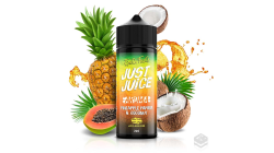 FLAVOUR EXOTIC FRUITS PAPAYA PINEAPPLE & COCONUT JUST JUICE 24ML LONGFILL