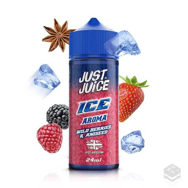 FLAVOUR ICE WILD BERRIES ANISEED JUST JUICE 24ML LONGFILL