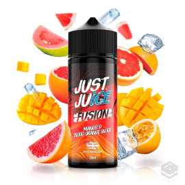 AROMA FUSION BLOOD ORANGE MANGO ON ICE JUST JUICE 24ML LONGFILL
