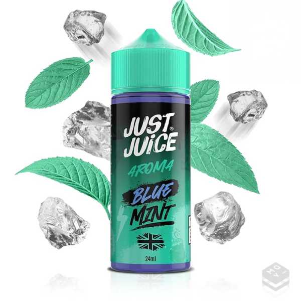 AROMA BLUE MINT RANGE JUST JUICE 24ML LONGFILL