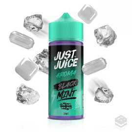 FLAVOUR BLACK MINT RANGE JUST JUICE 24ML LONGFILL