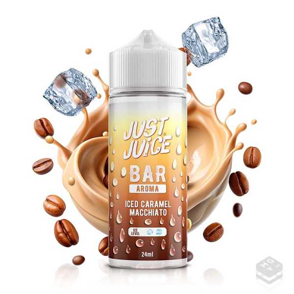 AROMA ICED CARAMEL MACCHIATO JUST JUICE BAR 24ML LONGFILL