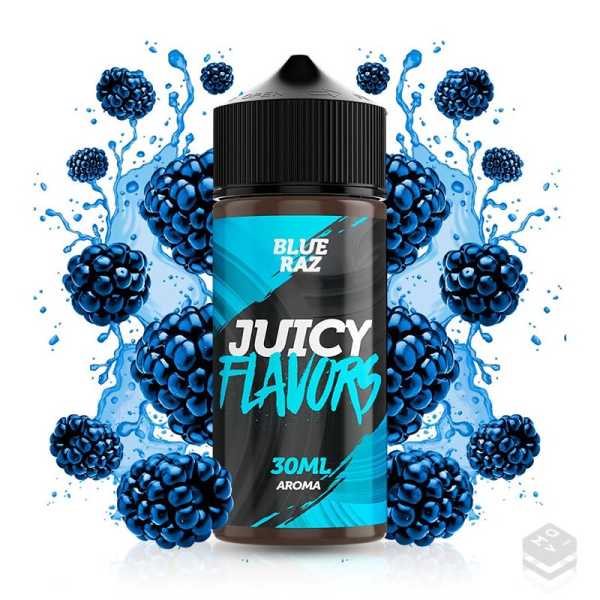 AROMA BLUE RAZZ JUICY FLAVORS 30ML LONGFILL