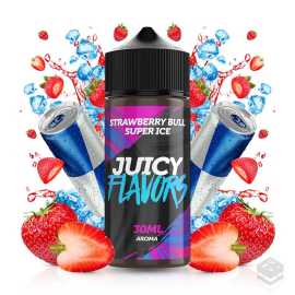 FLAVOUR STRAWBERRY BULL SUPER ICE JUICY FLAVORS 30ML LONGFILL