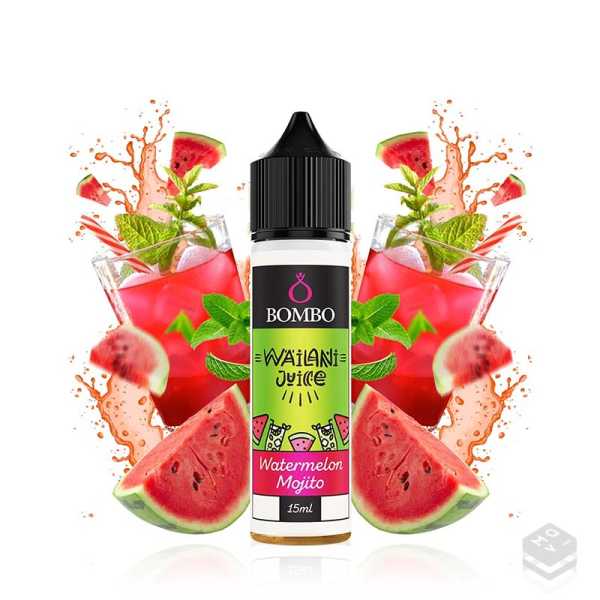 AROMA WATERMELON MOJITO WAILANI JUICE BY BOMBO 15ML LONGFILL