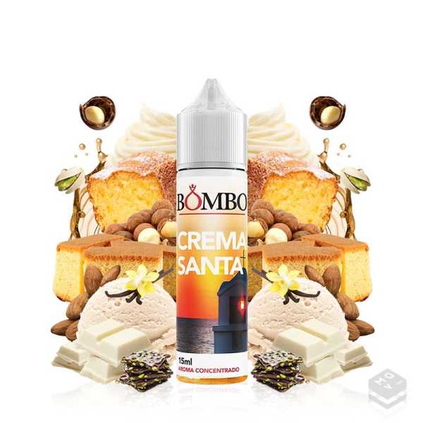 AROMA CREMA SANTA BOMBO ELIQUIDS 15ML LONGFILL