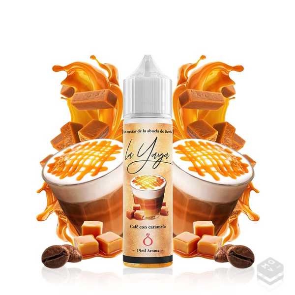 FLAVOUR CAFE CON CARAMELO LA YAYA BOMBO 15ML LONGFILL