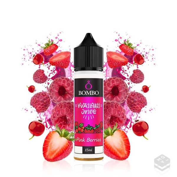 AROMA PINK BERRIES WAILANI JUICE BY BOMBO 15ML LONGFILL
