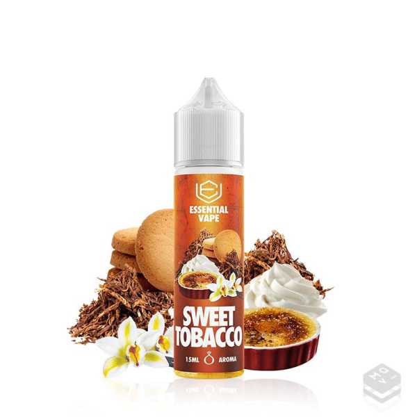 FLAVOUR SWEET TOBACCO ESSENTIAL BOMBO ELIQUIDS 15ML LONGFILL
