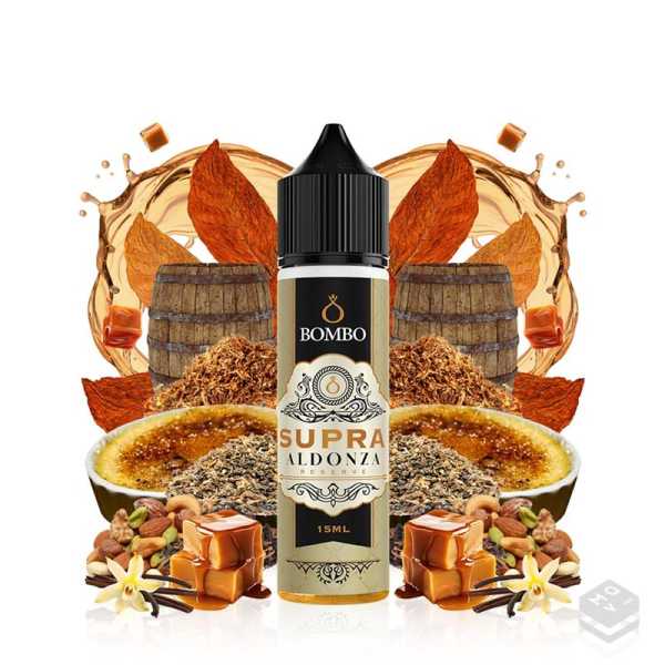AROMA SUPRA ALDONZA RESERVE PLATINUM TOBACCOS BY BOMBO 15ML LONGFILL