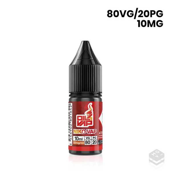 NICOKIT 20PG/80VG 10ML 10MG OIL4VAP VAPE