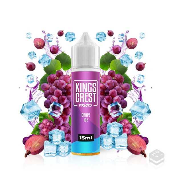 FLAVOUR GRAPE ICE KINGS CREST 15ML LONGFILL
