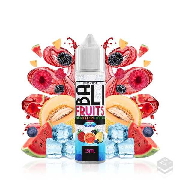 AROMA WATERMELON MELON BERRIES ICE BY KINGS CREST BALI FRUITS 15ML LONGFILL