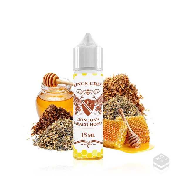 FLAVOUR DON JUAN TABACO HONEY KINGS CREST 15ML LONGFILL