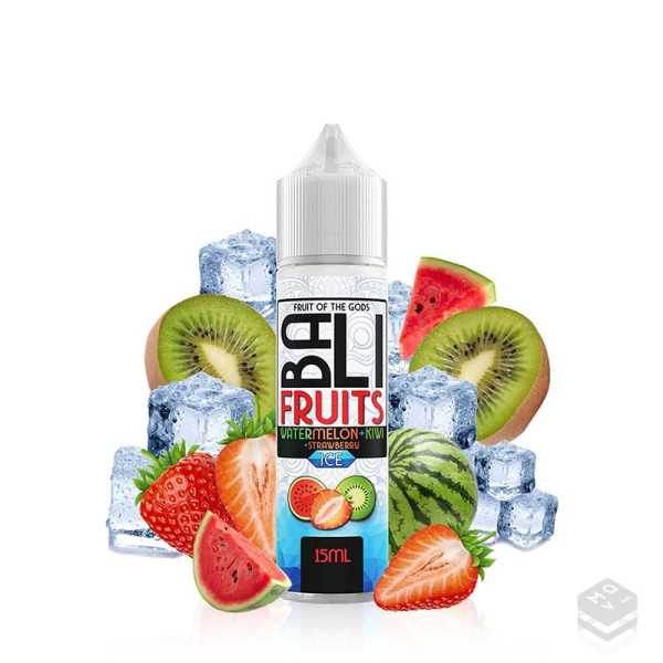 AROMA ICE WATERMELON KIWI STRAWBERRY BALI FRUITS KINGS CREST 15ML LONGFILL