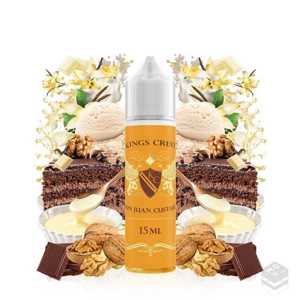 AROMA DON JUAN CUSTARD KINGS CREST 15ML LONGFILL