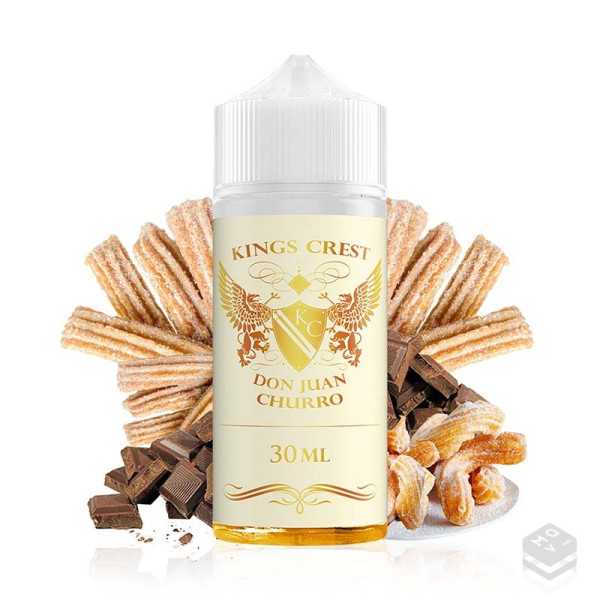 AROMA DON JUAN CHURRO KINGS CREST 30ML LONGFILL