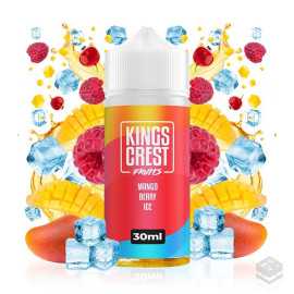 FLAVOUR STRAWBERRY PEACH ICE KINGS CREST 30ML LONGFILL