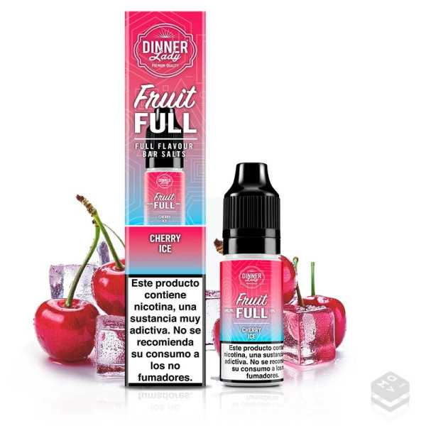 NICOTINE SALTS CHERRY ICE DINNER LADY 10ML VAPE