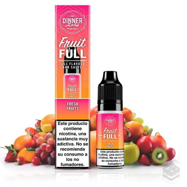 NICOTINE SALTS FRESH FRUITS DINNER LADY 10ML VAPE