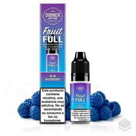 NICOTINE SALTS BLUE RASPBERRY DINNER LADY 10ML VAPE